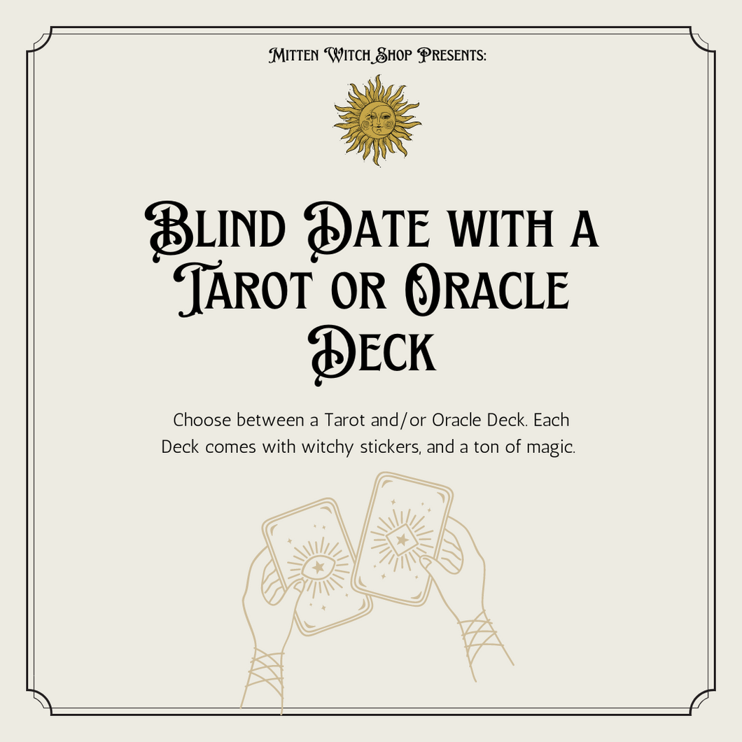 Blind Date with a Tarot or Oracle Deck