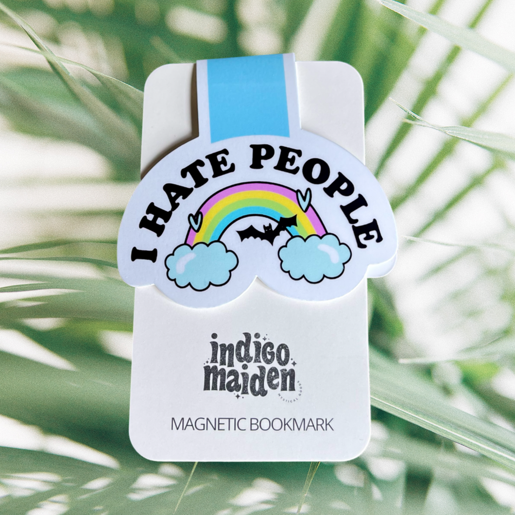 I Hate People- Magnetic Bookmark